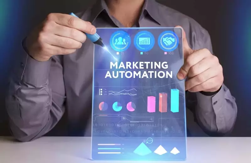 Marketing Automation on tablet