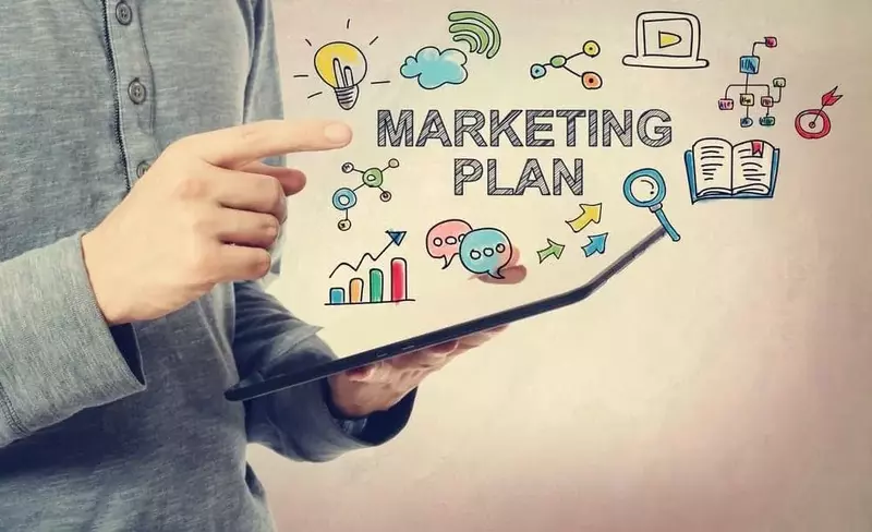 marketing plan graphic