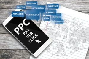 pay per click phone concept