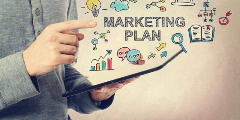 marketing plan graphic